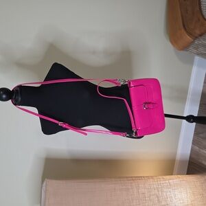 Madden Girl Vibrant Pink Crossbody Bag
